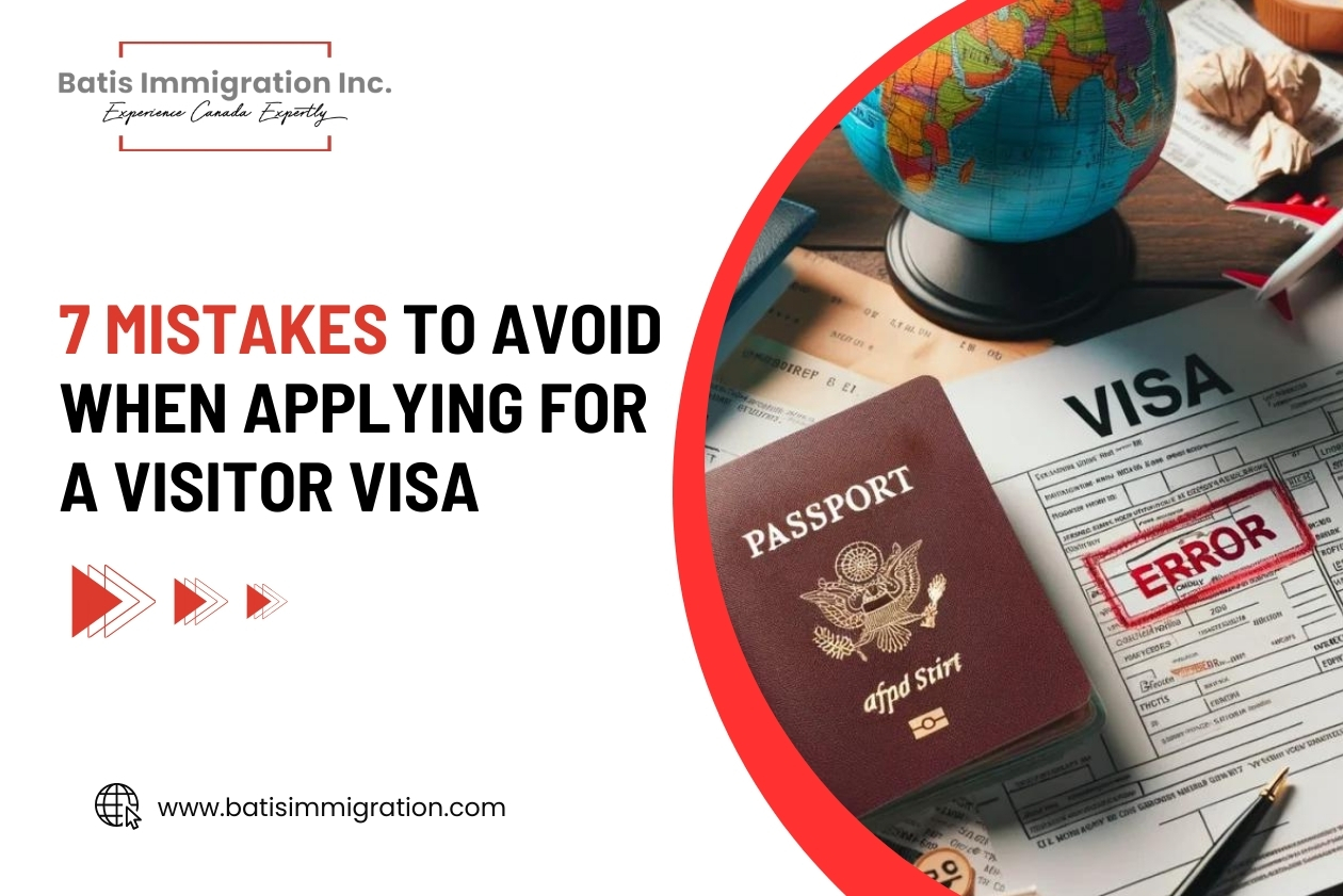 7 mistakes to avoid when applying for a visitor visa